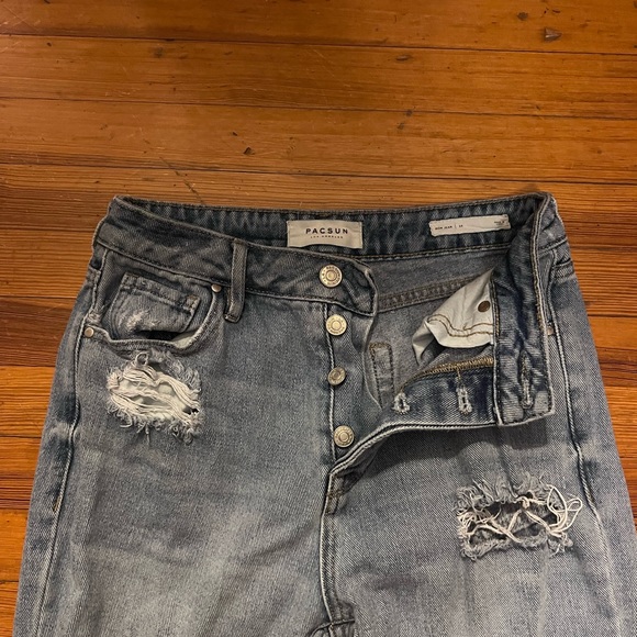 PACSUN MOM JEANS - Size 24 - Picture 3 of 4